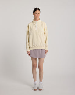 Coupe-vent Noah KROWN unisex coloris Beige - vue de face femme - coupe-vent golf unisex