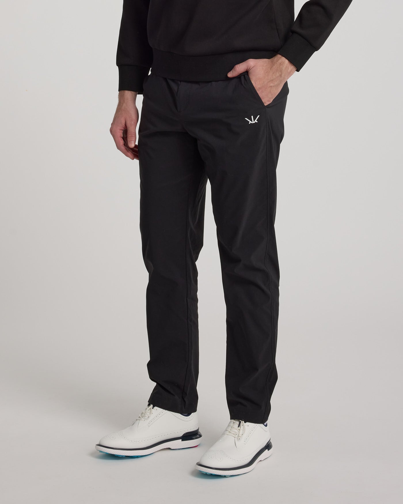 Pantalon Tour Krown Golf – coupe droite homme – couleur noir