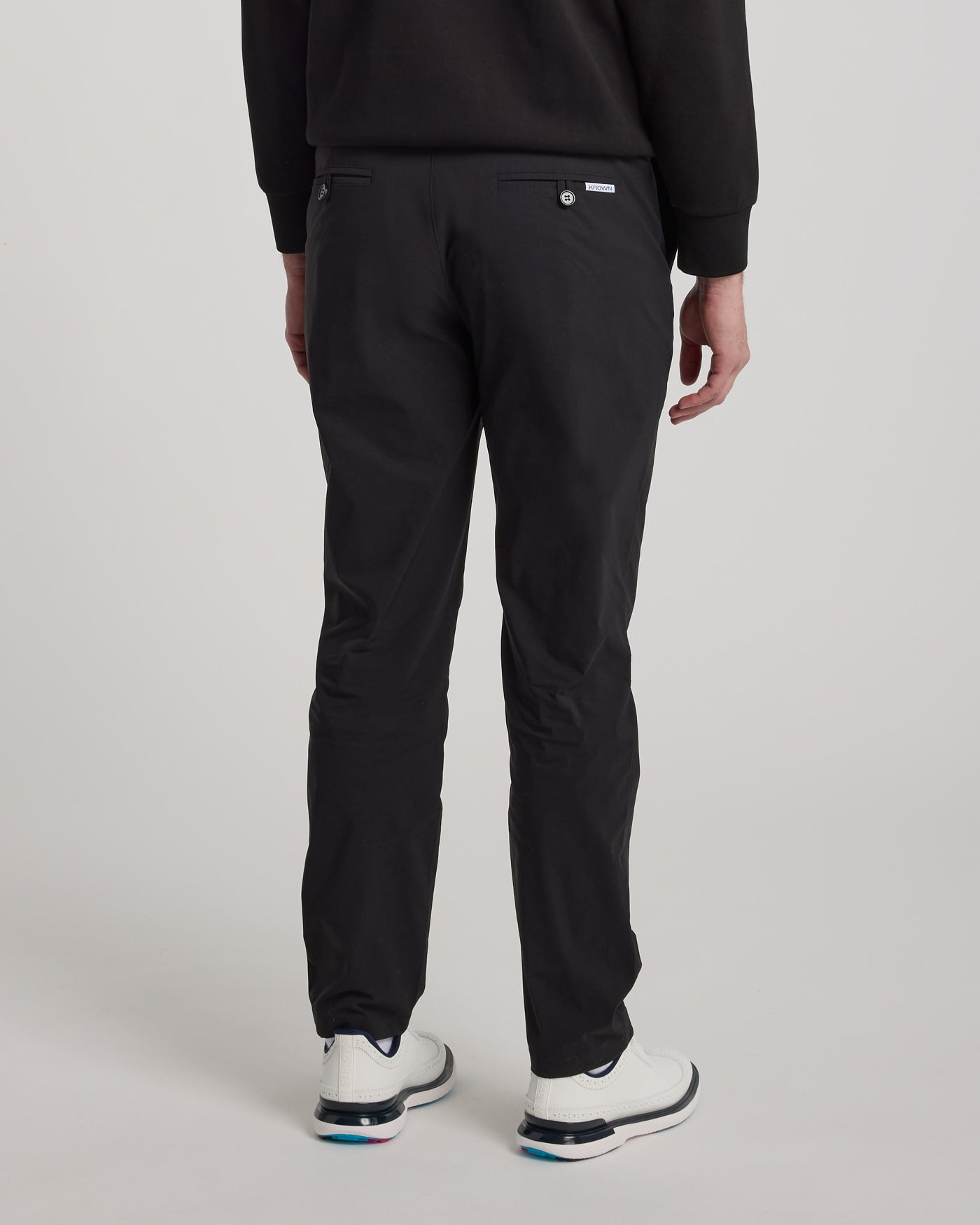Pantalon Tour Krown Golf – vue de dos – couleur noir